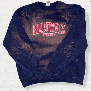 Put In Bay Boardwalk Crewneck Sweatshirt Upcycled